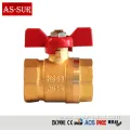 Butterfly Alumium Handle Ball Valve